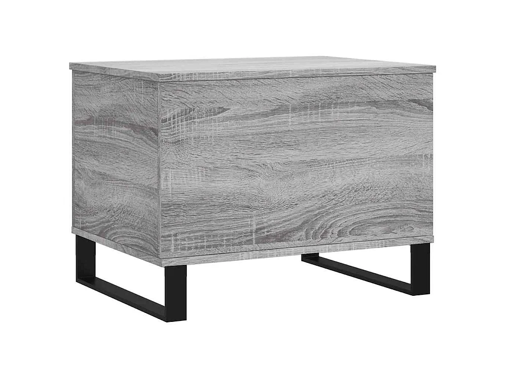 Table basse Sonoma gris 60x44,5x45 cm Bois d'ingénierie