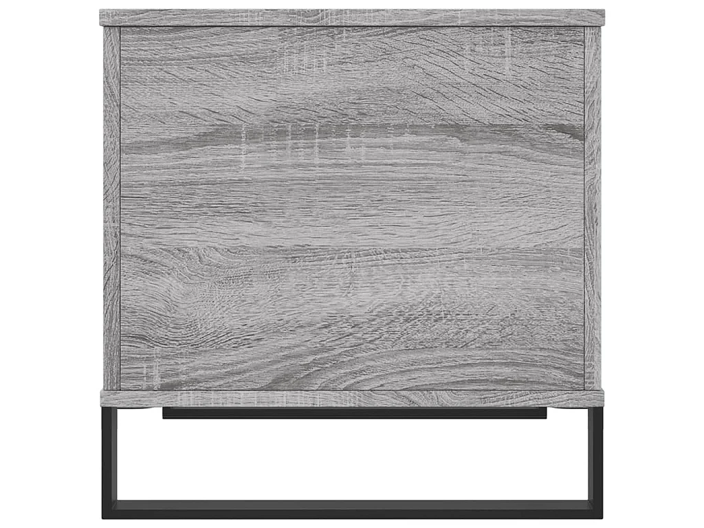 Table basse Sonoma gris 60x44,5x45 cm Bois d'ingénierie