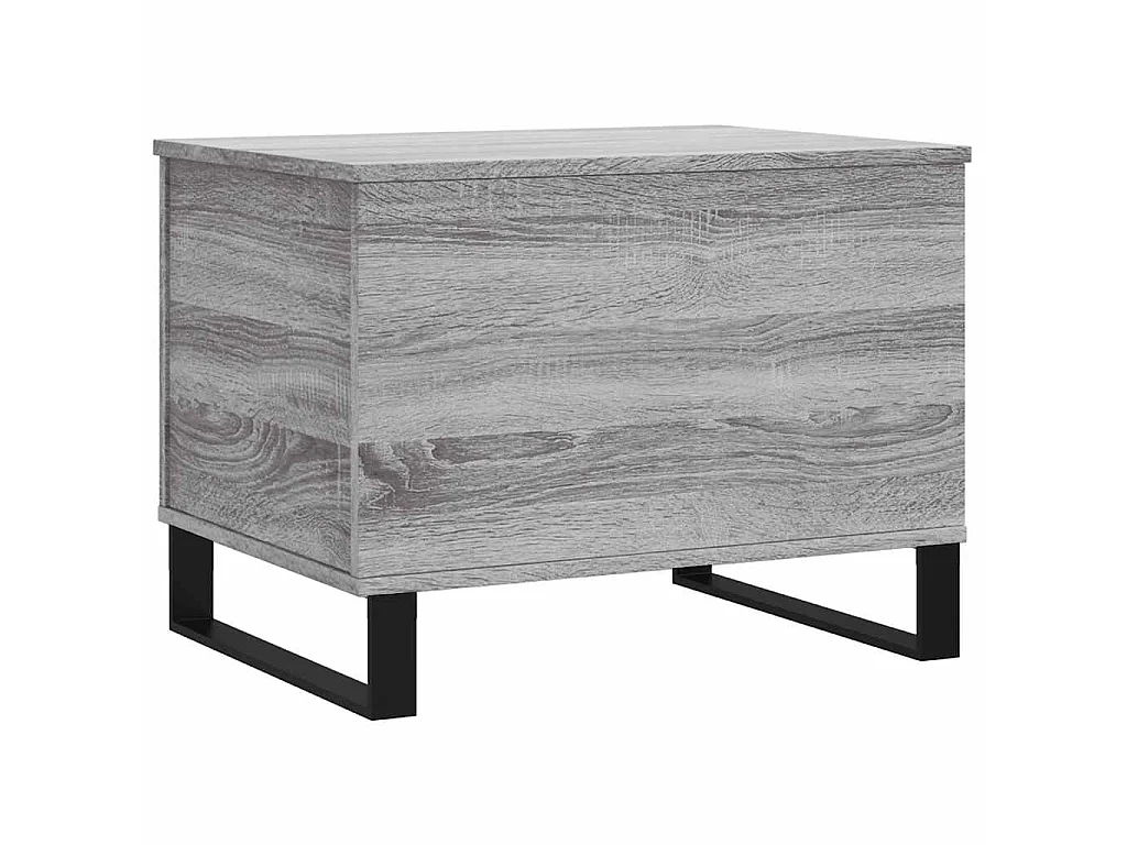 Table basse Sonoma gris 60x44,5x45 cm Bois d'ingénierie