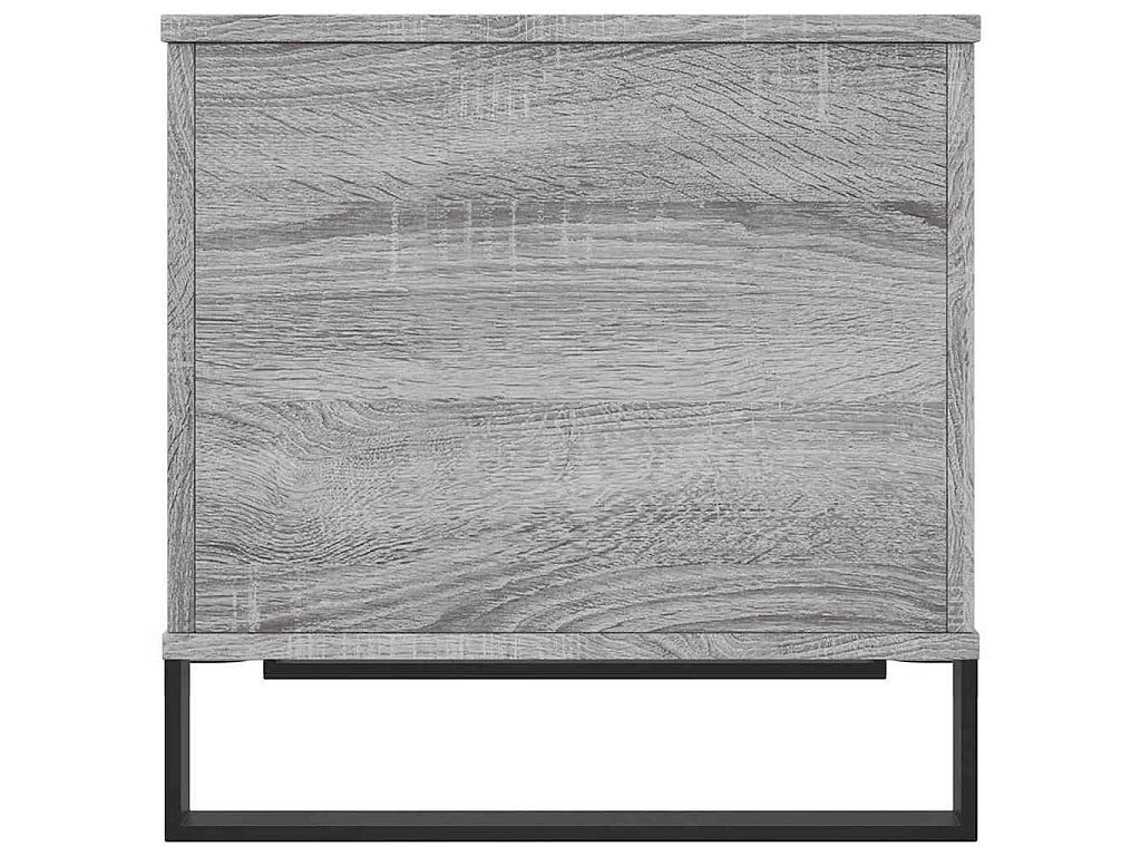 Table basse Sonoma gris 60x44,5x45 cm Bois d'ingénierie