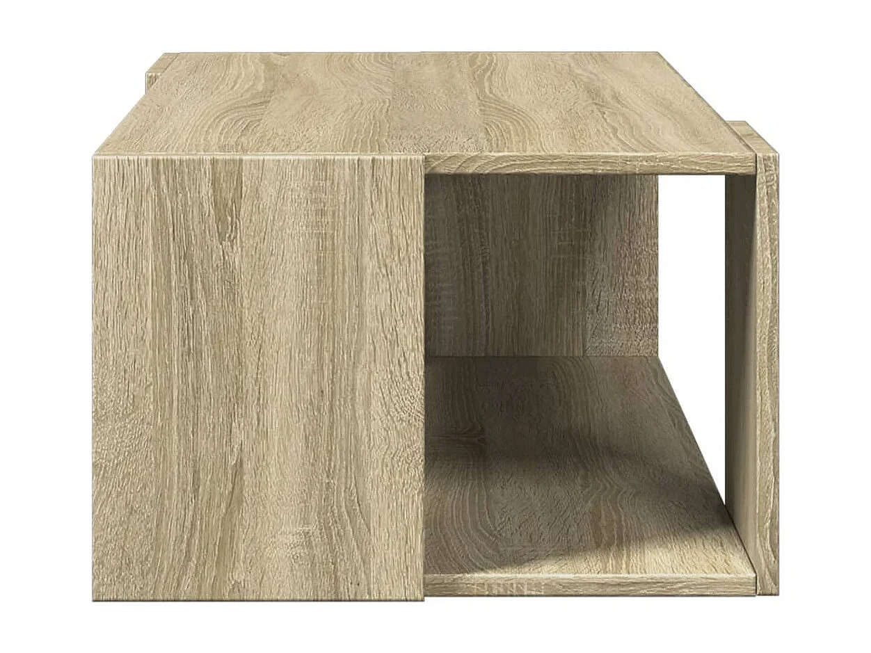 Couchtisch Sonoma-Eiche 89,5x48x30 cm Holzwerkstoff