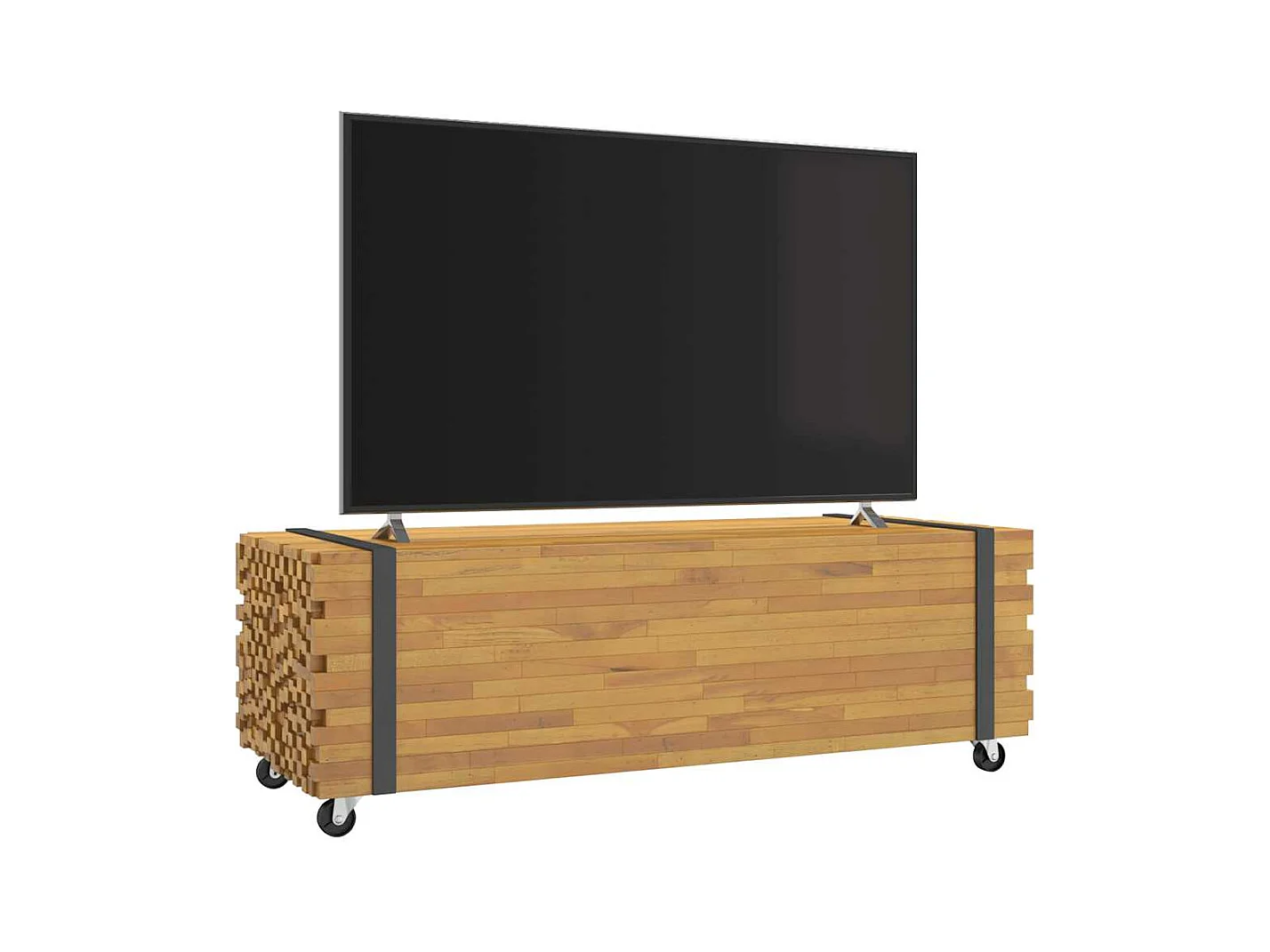 Salontafel 110x45x35 cm massief teakhout