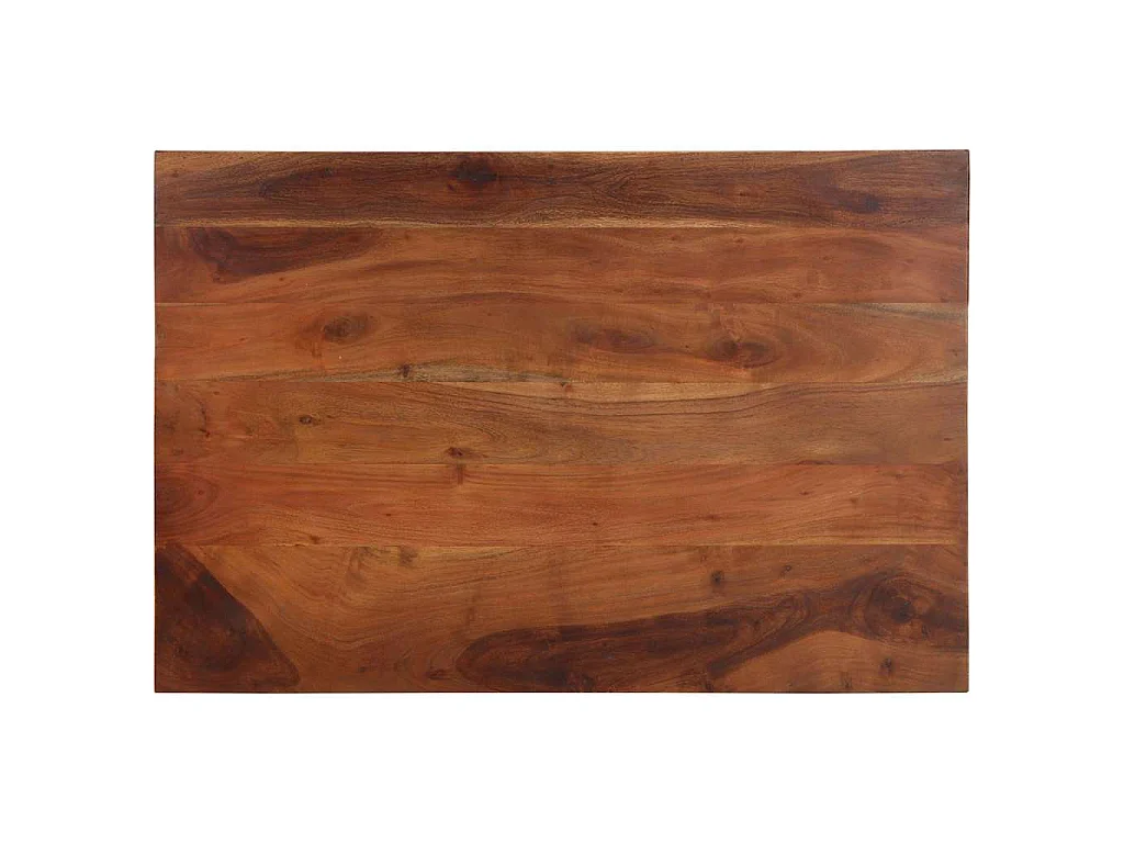 Tavolino da Salotto 90x60x30 cm Legno Massello di Acacia