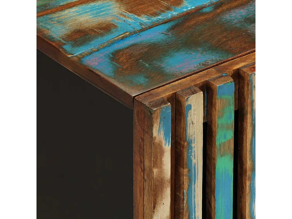 Table basse 80x51x40 cm bois massif d'acacia