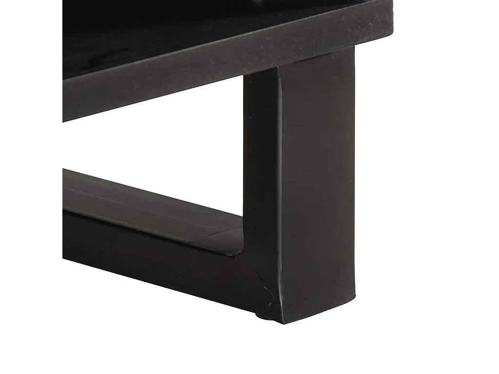 Table basse 80x51x40 cm bois massif d'acacia
