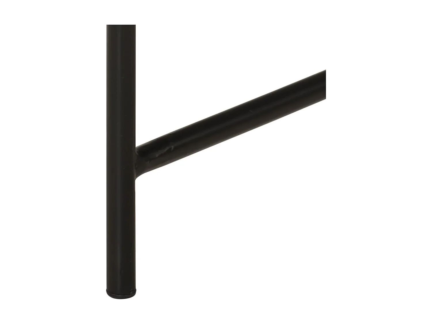 Tables basses lot de 2 laiton et noir métal