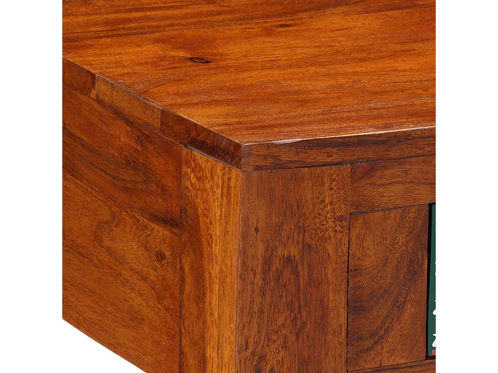 Table basse 90x50x40 cm bois d'acacia massif