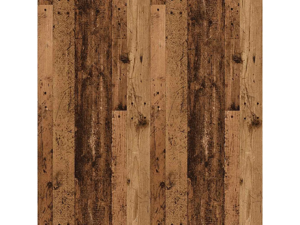 Table basse vieux bois 100x49,5x31 cm bois d'ingénierie