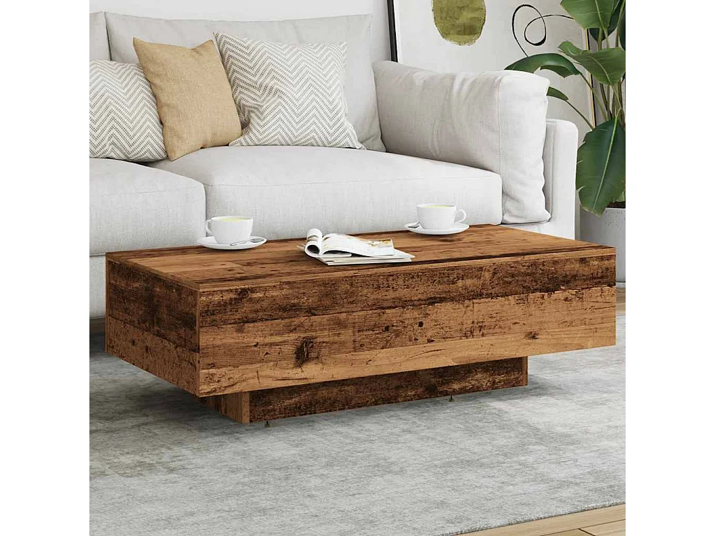 Couchtisch Altholz-Optik 100x49,5x31 cm Holzwerkstoff