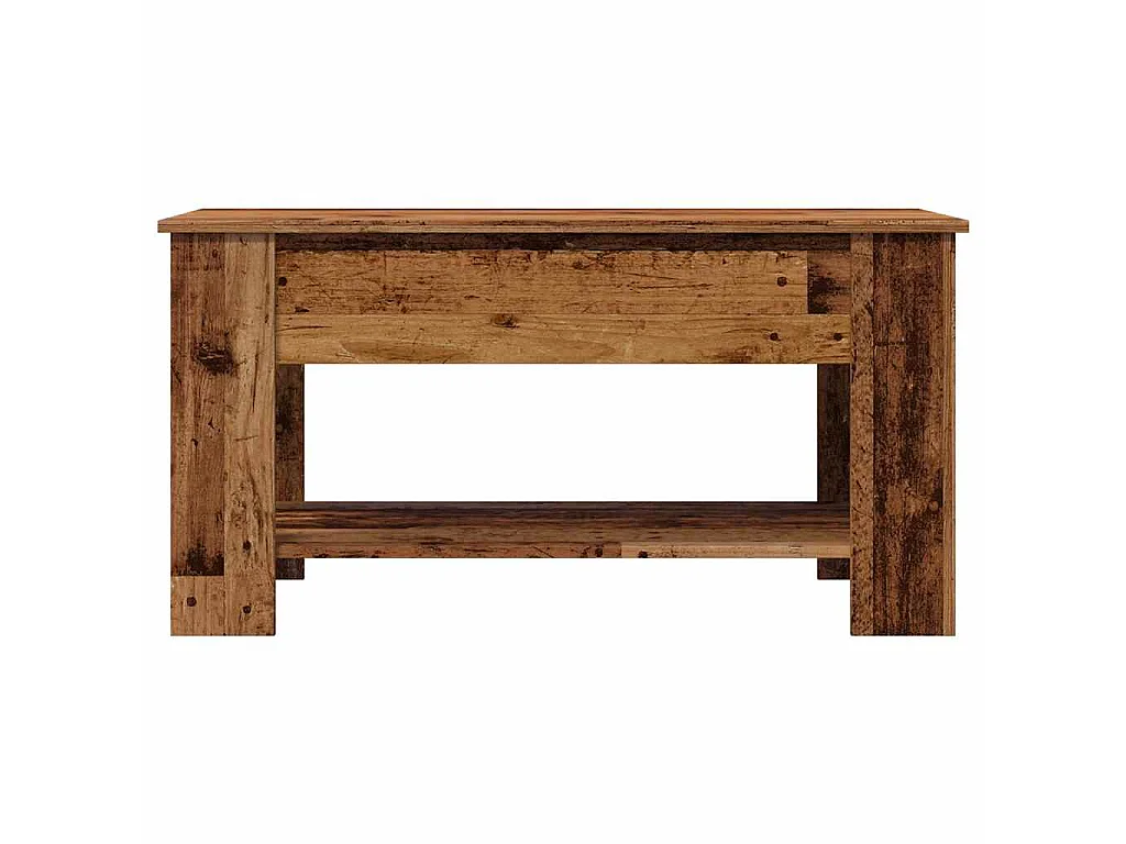 Couchtisch Altholz-Optik 101x49x52 cm Holzwerkstoff