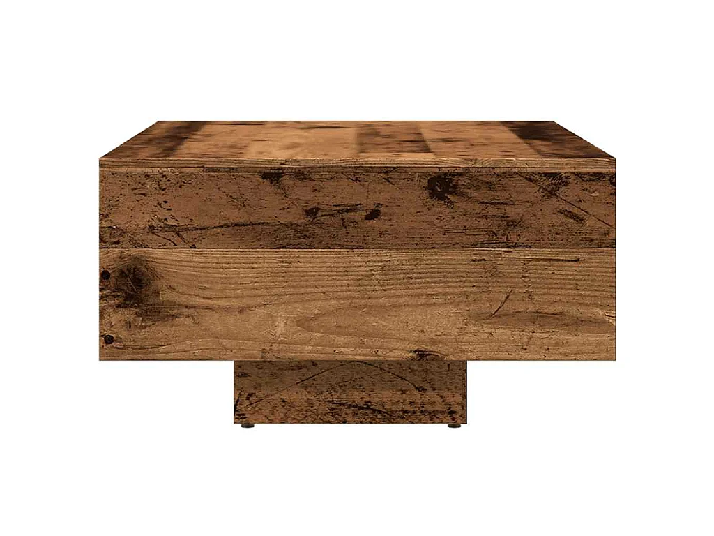 Tavolino da Salotto Legno Antico 85x55x31 cm Legno Multistrato