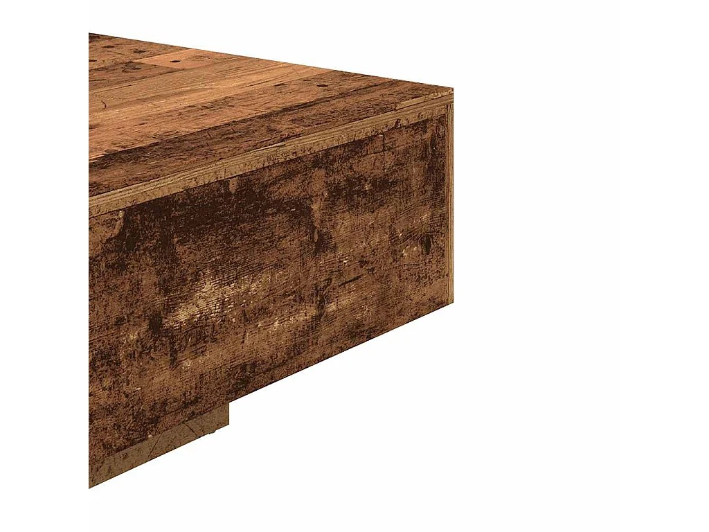 Tavolino da Salotto Legno Antico 85x55x31 cm Legno Multistrato