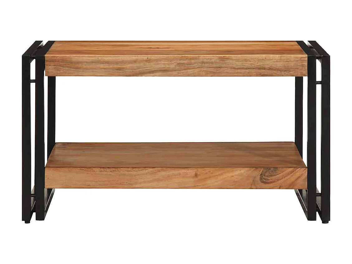 Table basse 70x50x38 cm bois massif acacia