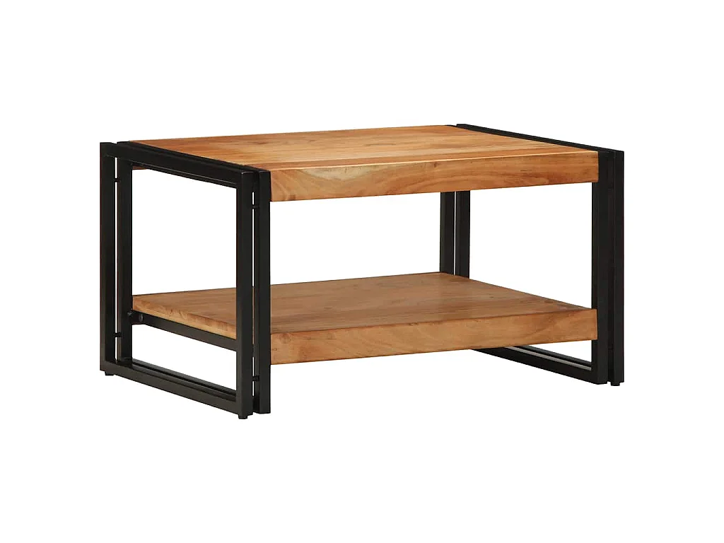 Table basse 70x50x38 cm bois massif acacia