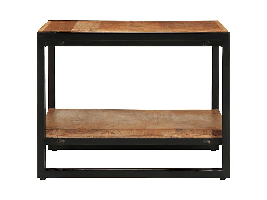 Table basse 70x50x38 cm bois massif acacia