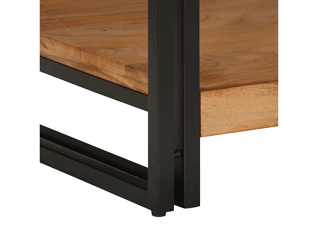 Table basse 70x50x38 cm bois massif acacia