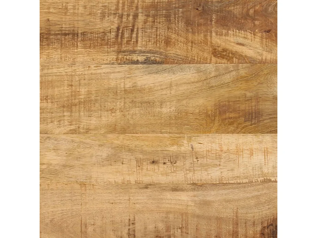 Tavolino da Salotto 80x55x30 cm in Legno Massello di Mango