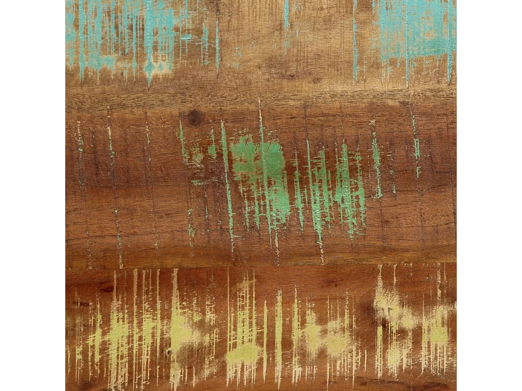 Tavolino da Salotto 110x55x40 cm in Legno Massello di Recupero