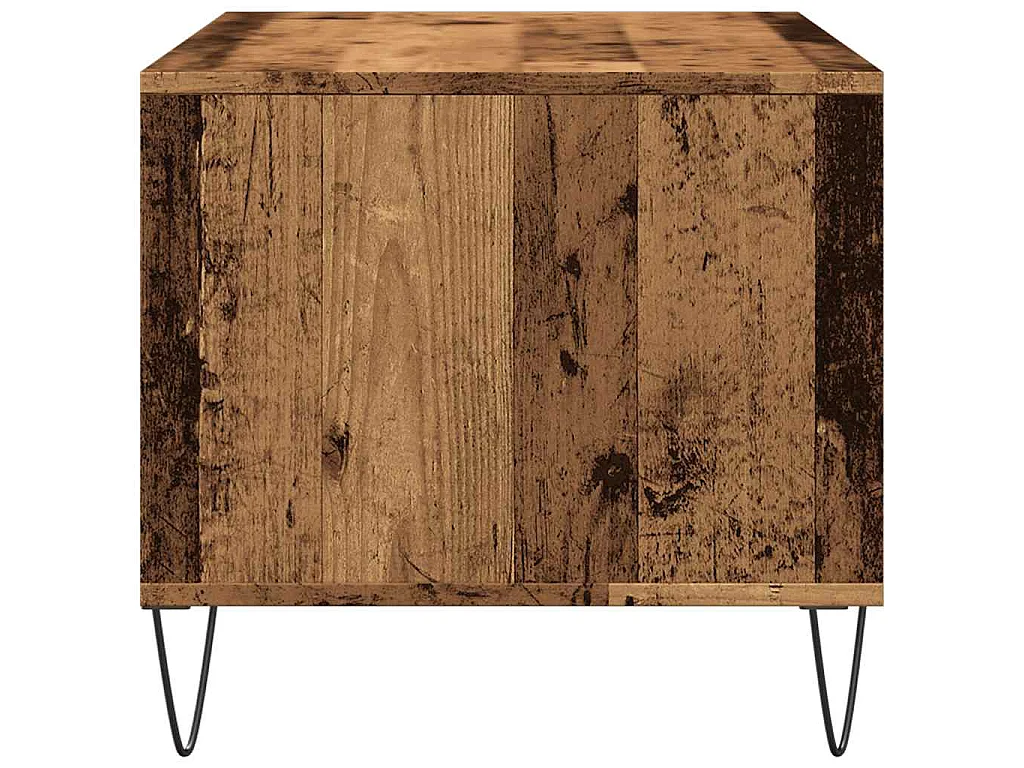 Tavolino da Salotto Legno Antico 90x49x45 cm Legno Multistrato