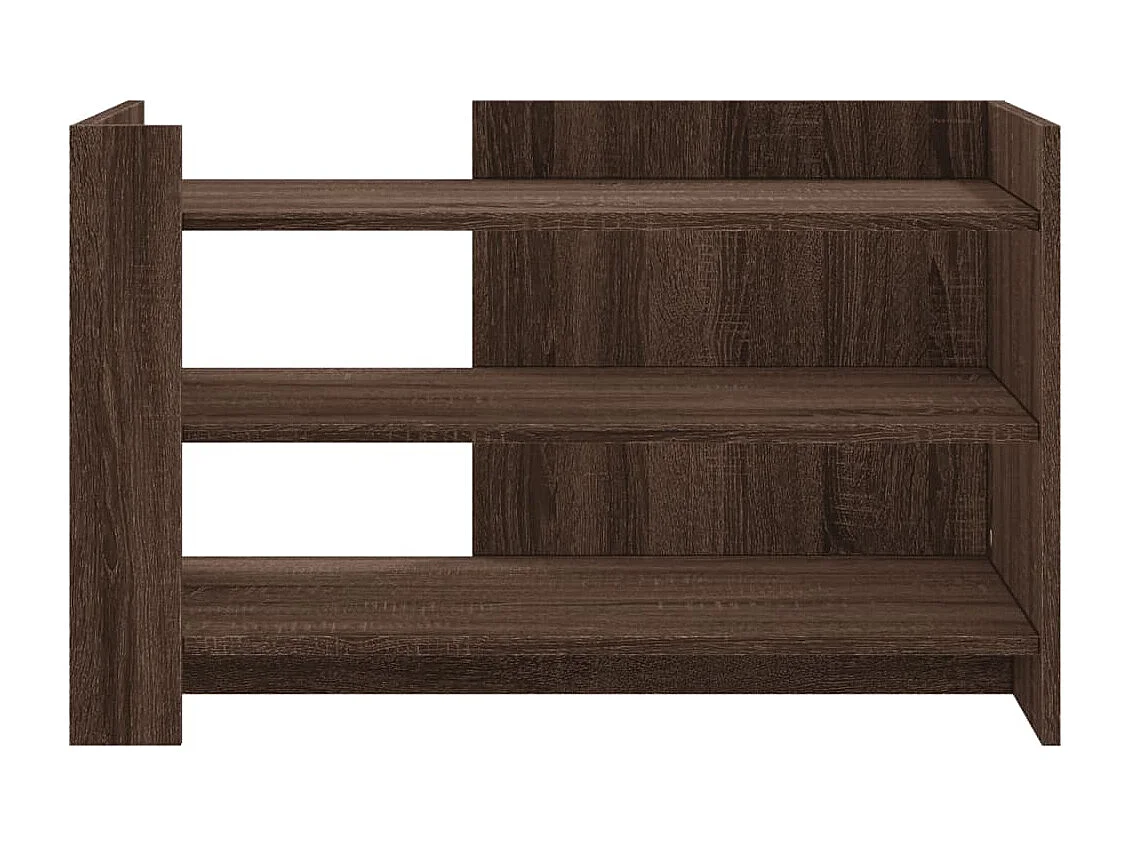 Table basse chêne marron 80x50x50 cm Bois d'ingénierie