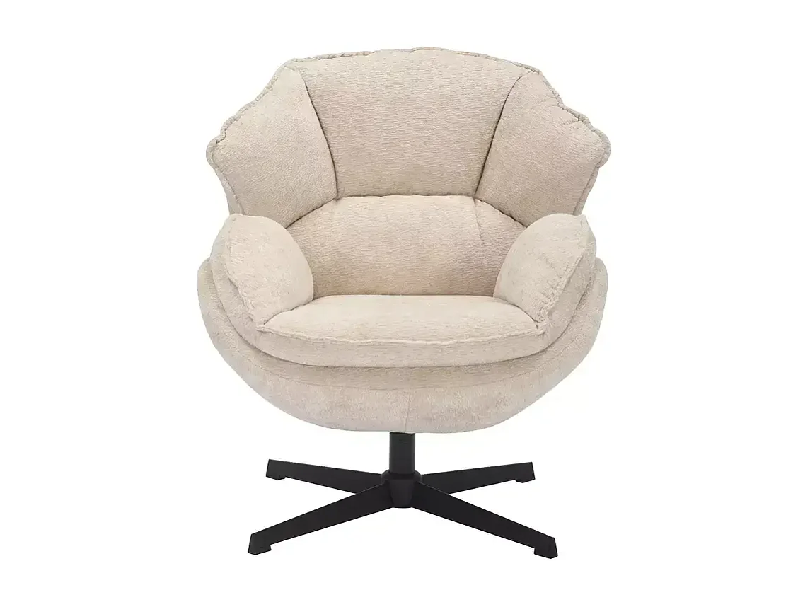 Sessel Bettys/Stoffbezug/Drehfunktion360o/Beige