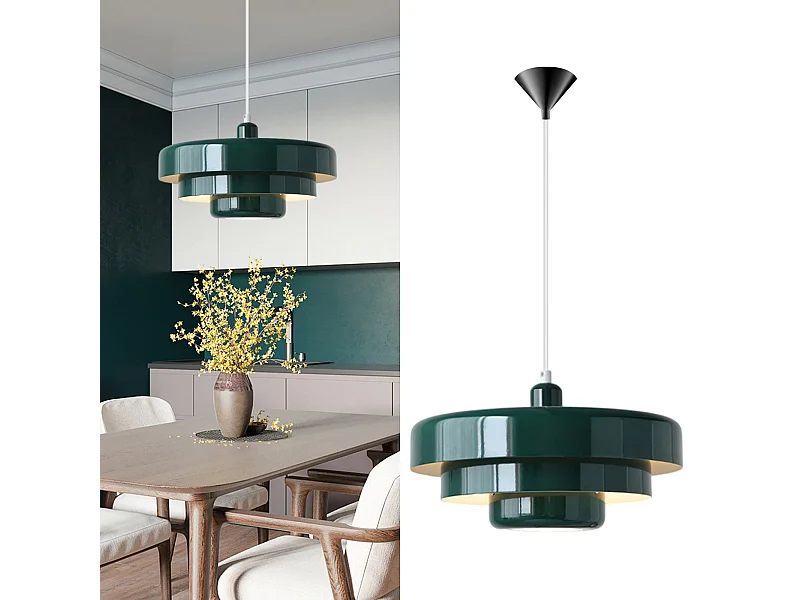 Lustre de café scandinave moderne antique et créatif d35cm