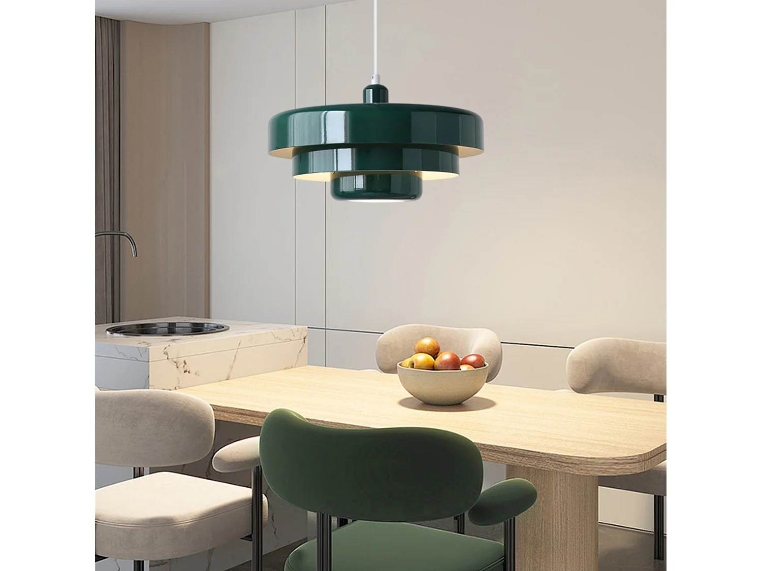 Lustre de café scandinave moderne antique et créatif d35cm