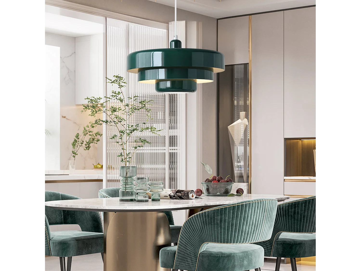 Lustre de café scandinave moderne antique et créatif d35cm