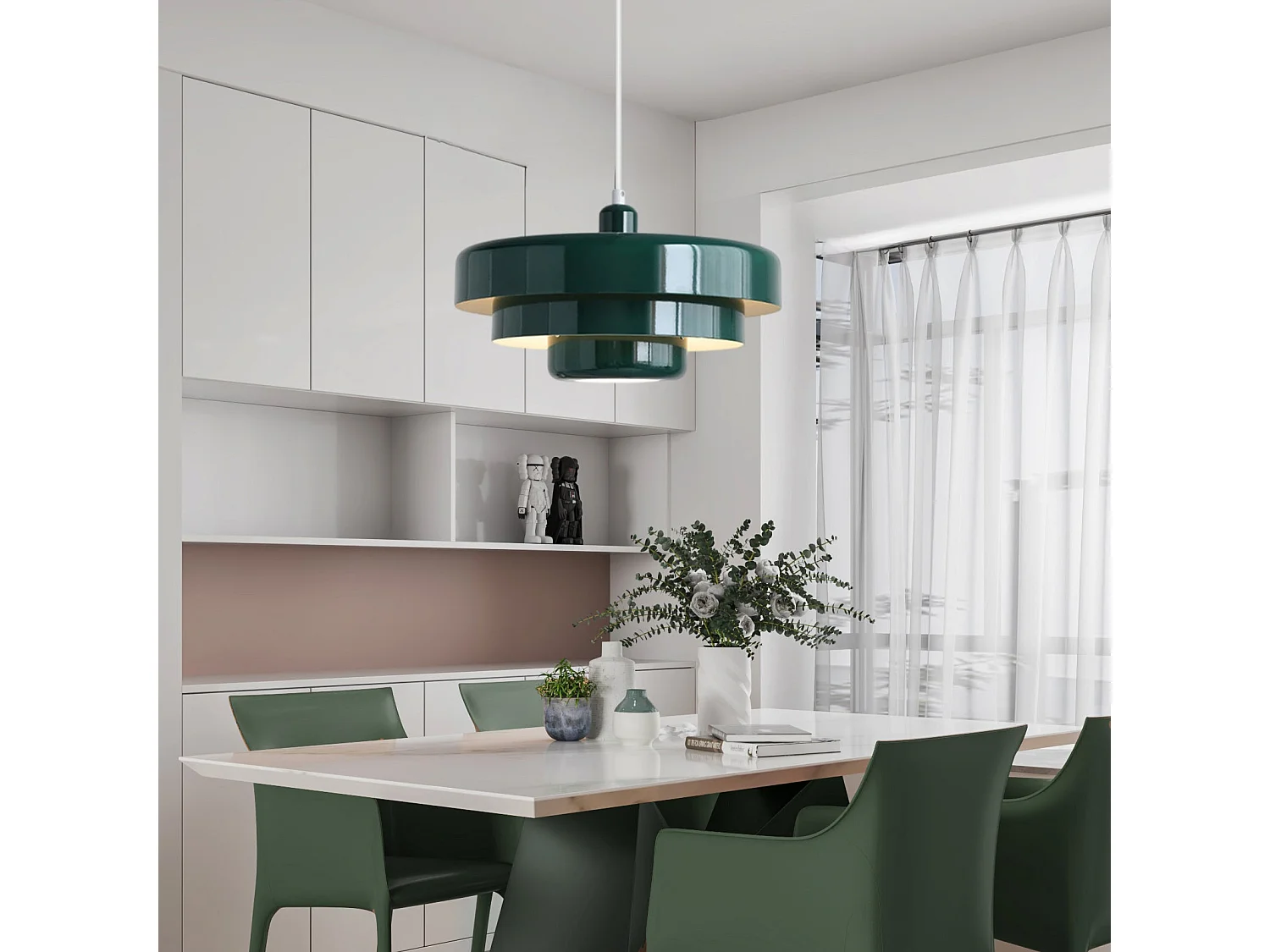 Lustre de café scandinave moderne antique et créatif d35cm