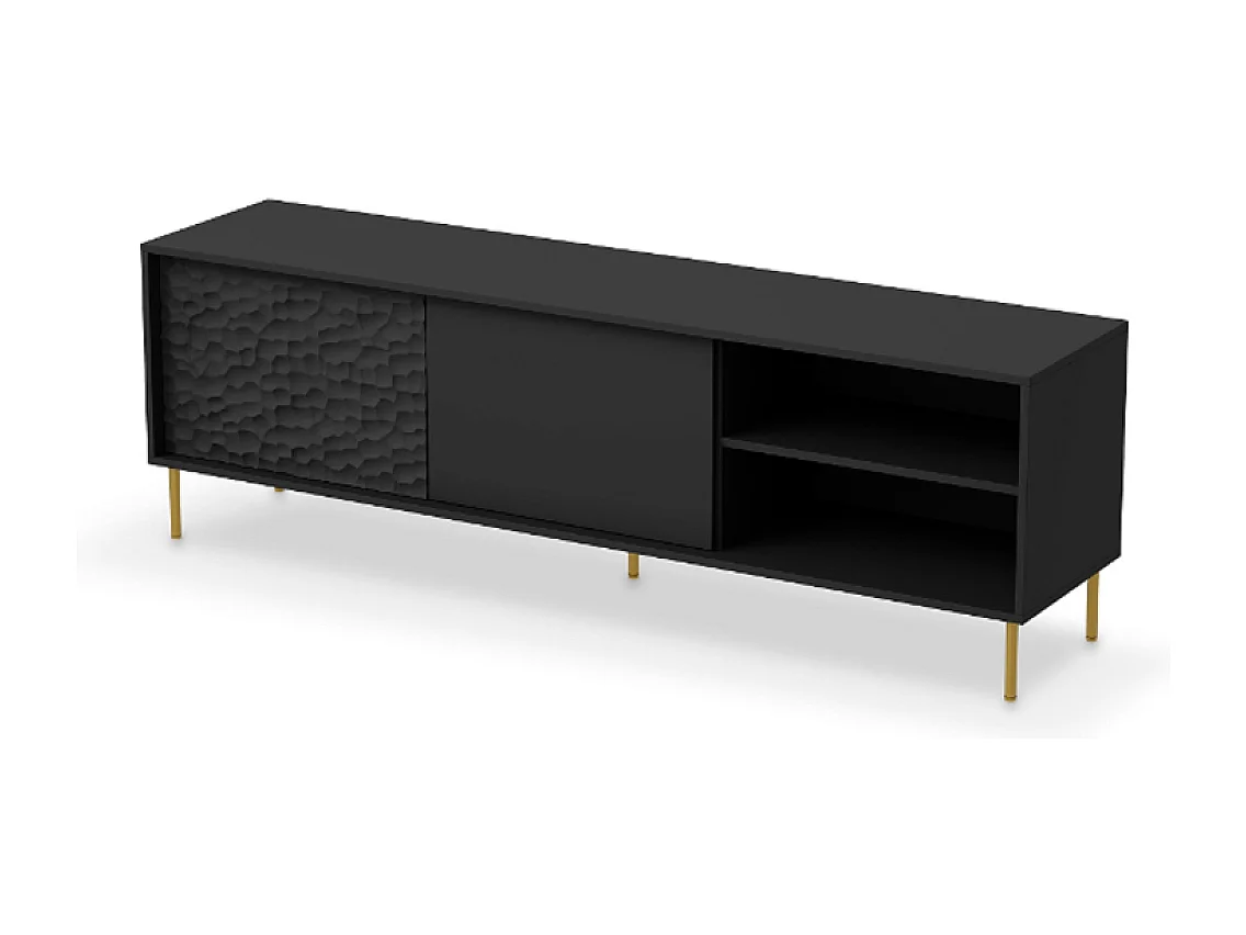 Banc TV Bulet/Noir&Or