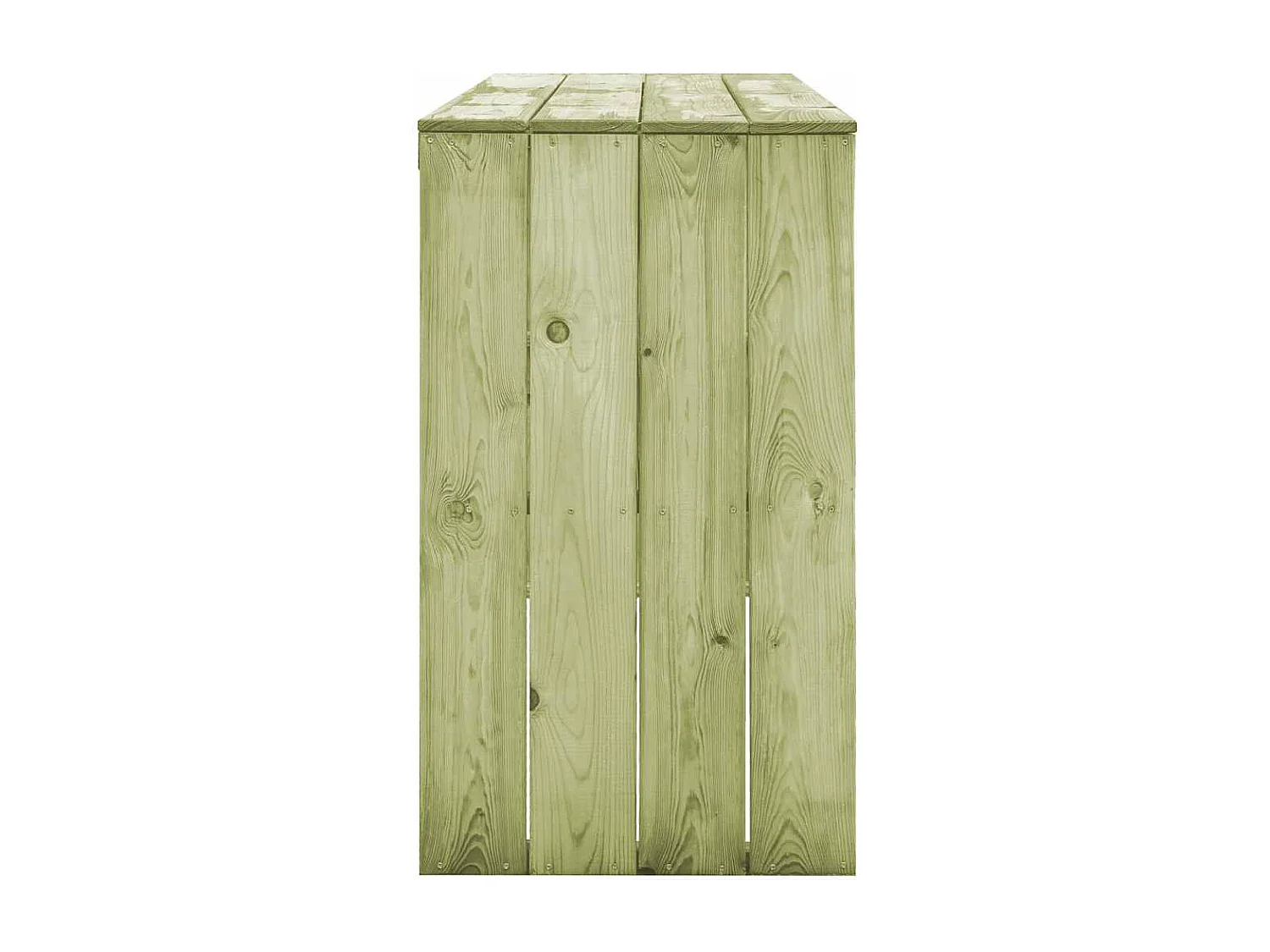 Mesa de bar 170x60x110 cm pinho impregnado