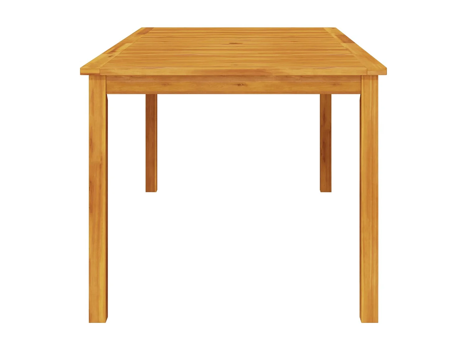 Table à manger de jardin 180x90x75 cm bois massif d'acacia