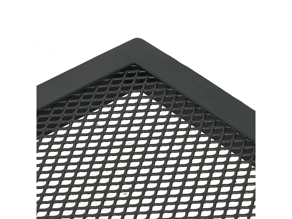 Table de jardin pliable anthracite 50x50x72 cm maille d'acier