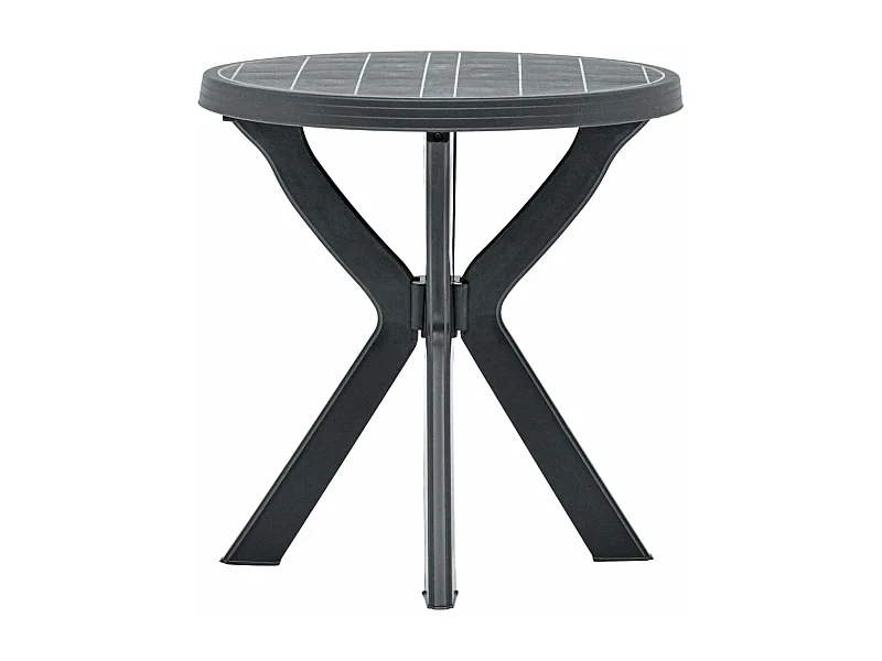 Table de bistro Anthracite Ø70 cm Plastique
