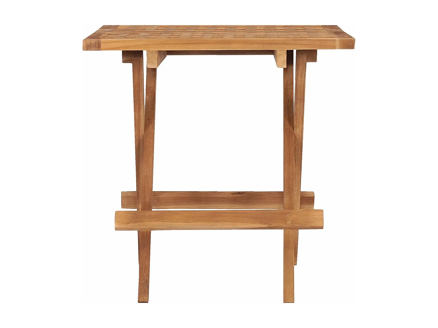 Table pliable de jardin 50x50x50 cm Bois de teck solide