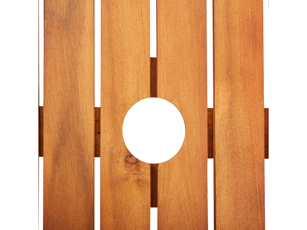 Tuintafel 88x88x74 cm massief acaciahout