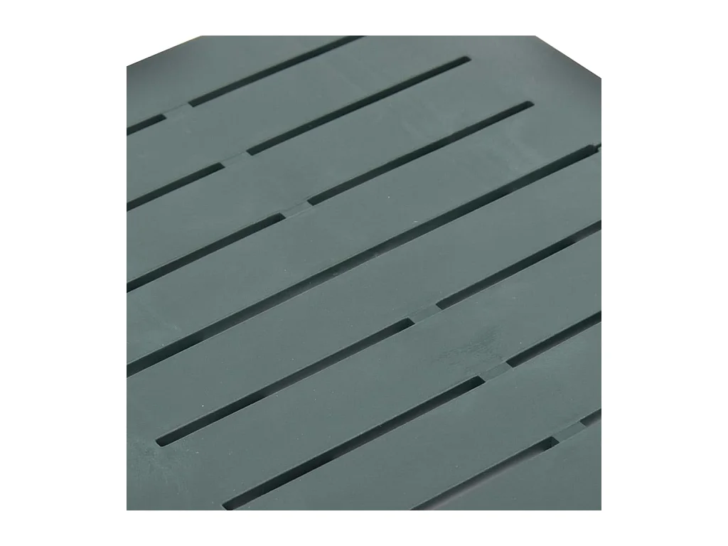 Table pliable de jardin Vert 45x43x50 cm Plastique