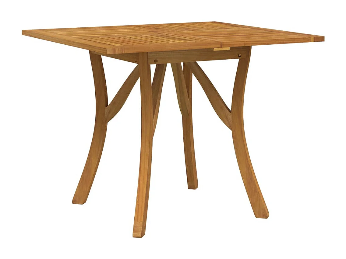 Table de jardin 85x85x75 cm Bois d'acacia solide