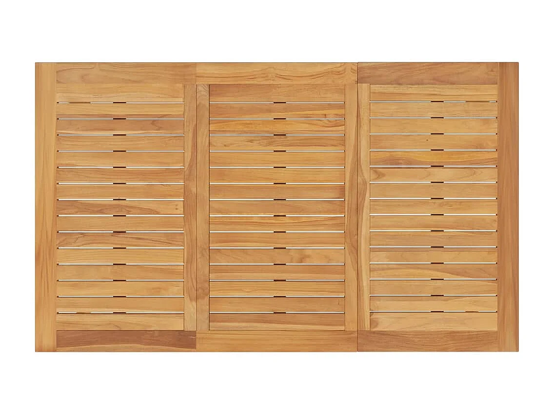 Table Batavia 150x90x75 cm Bois de teck solide