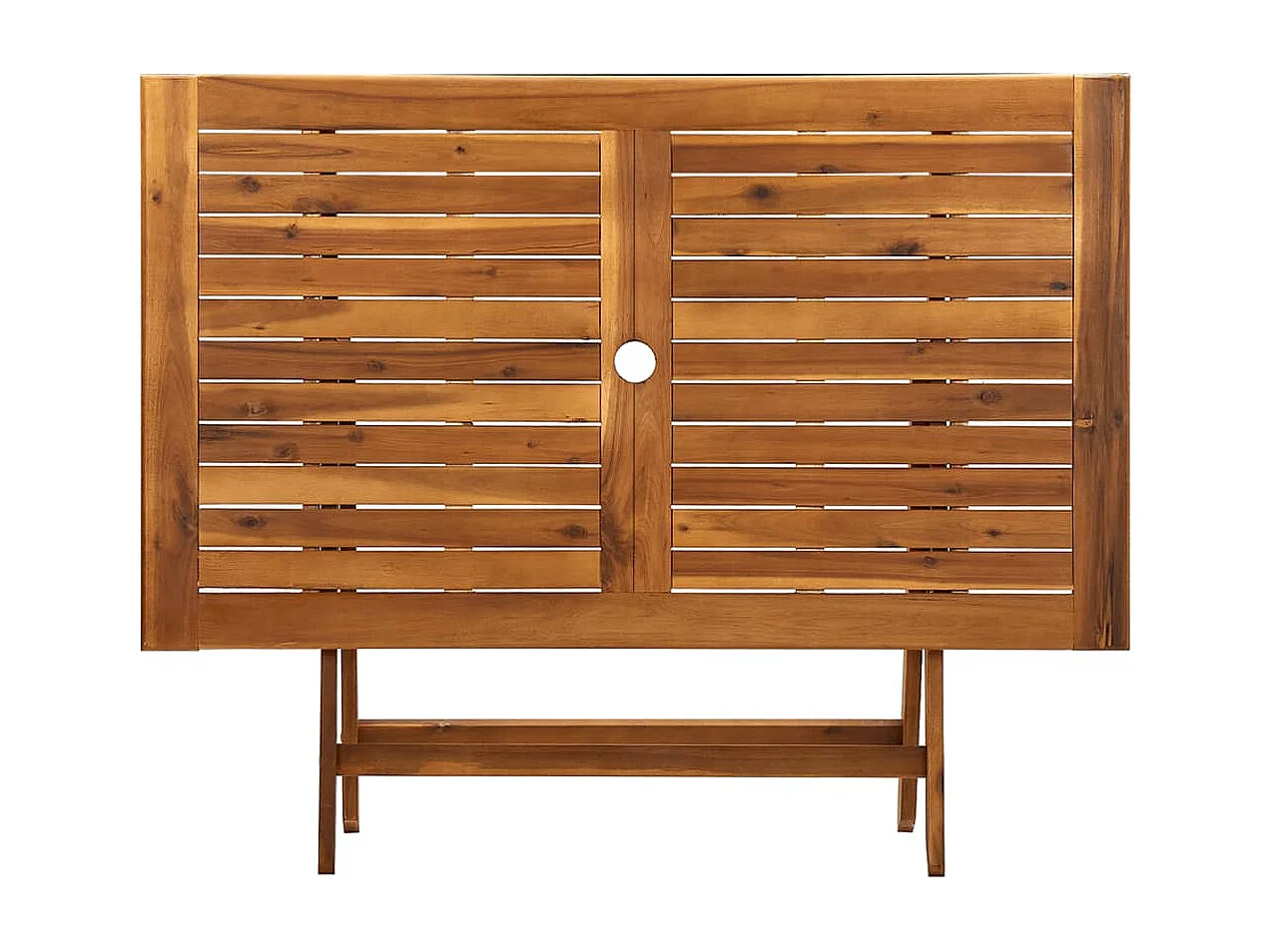 Table de jardin pliable 120x70x75 cm Bois d'acacia massif