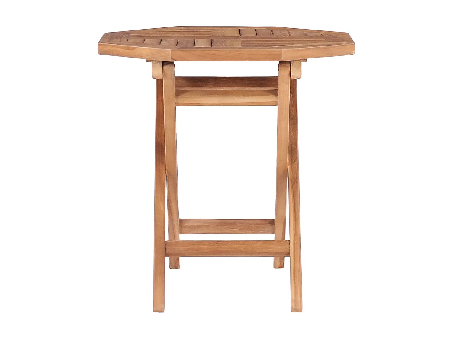 Table pliable de jardin 45x45x45 cm Bois de teck solide