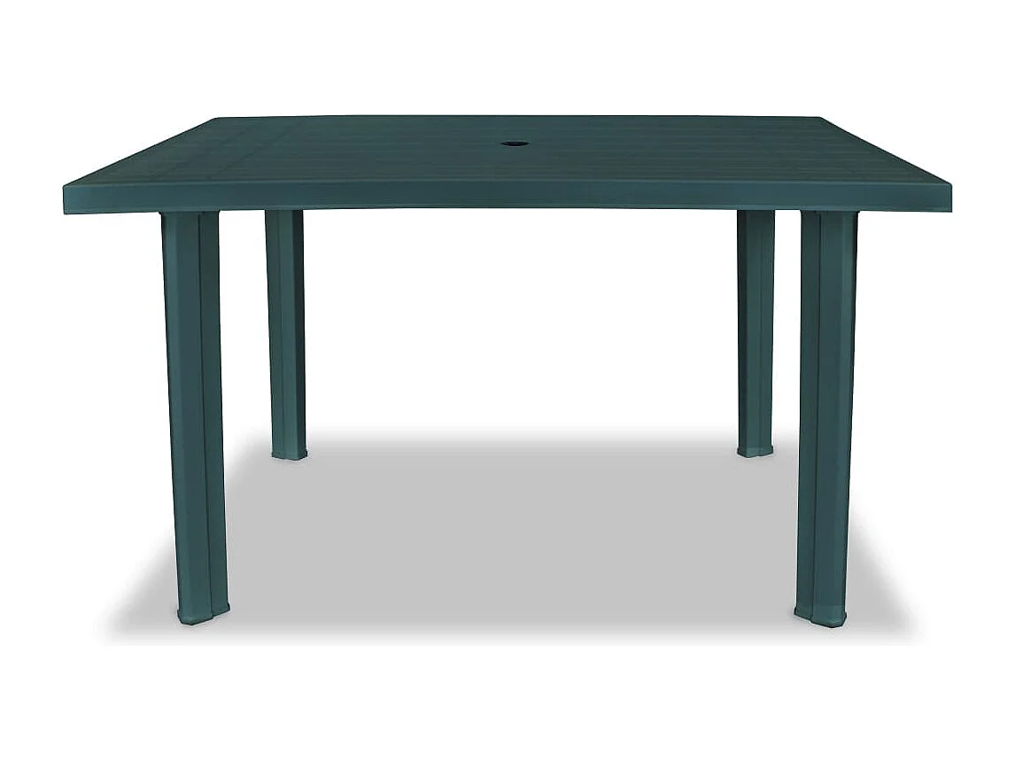 Table de jardin Vert 126 x 76 x 72 cm Plastique