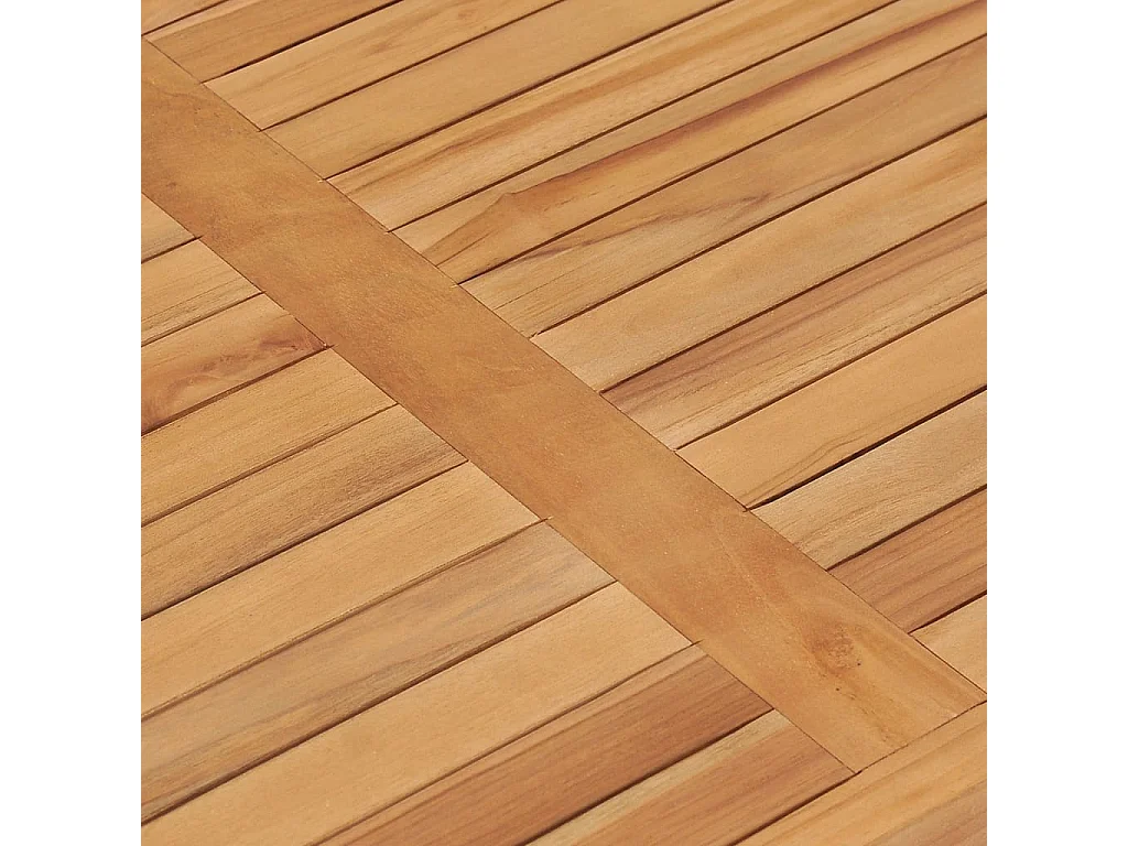 Table à dîner de jardin 120x70x77 cm Bois de teck solide