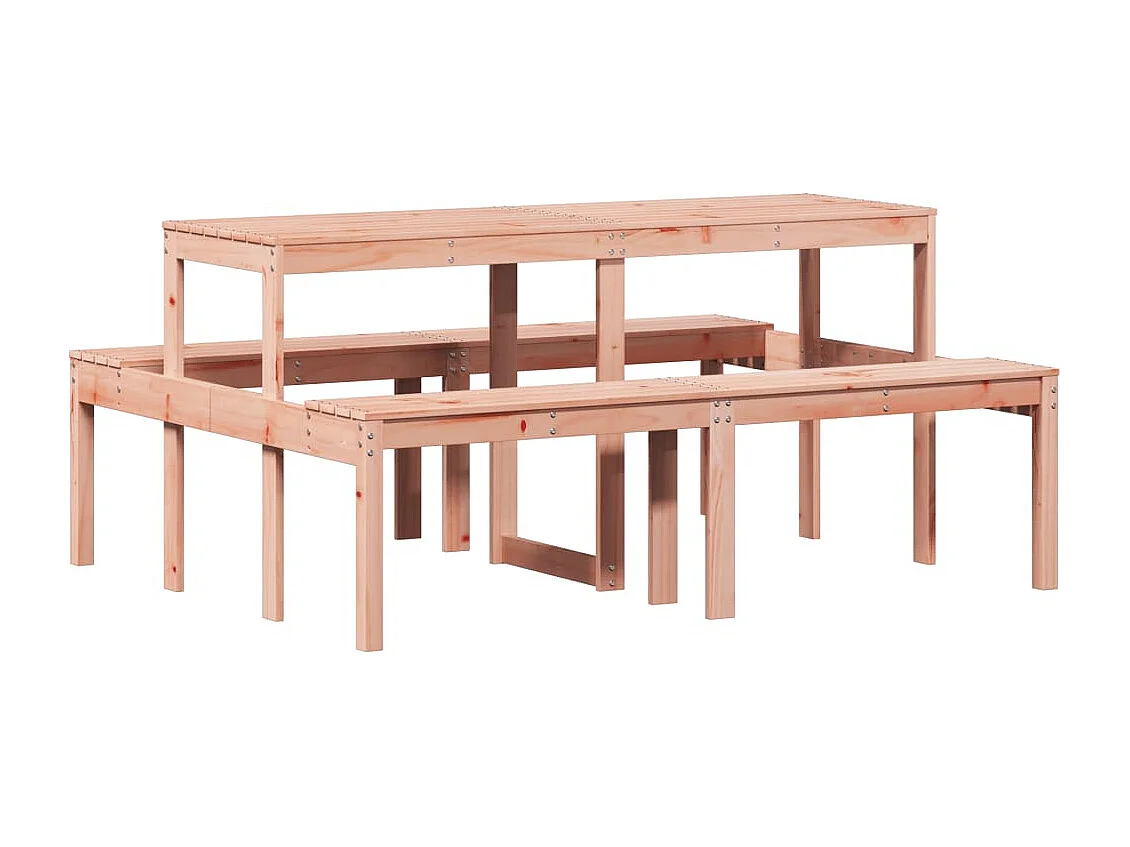 Table de pique-nique 160x134x75 cm bois massif de douglas