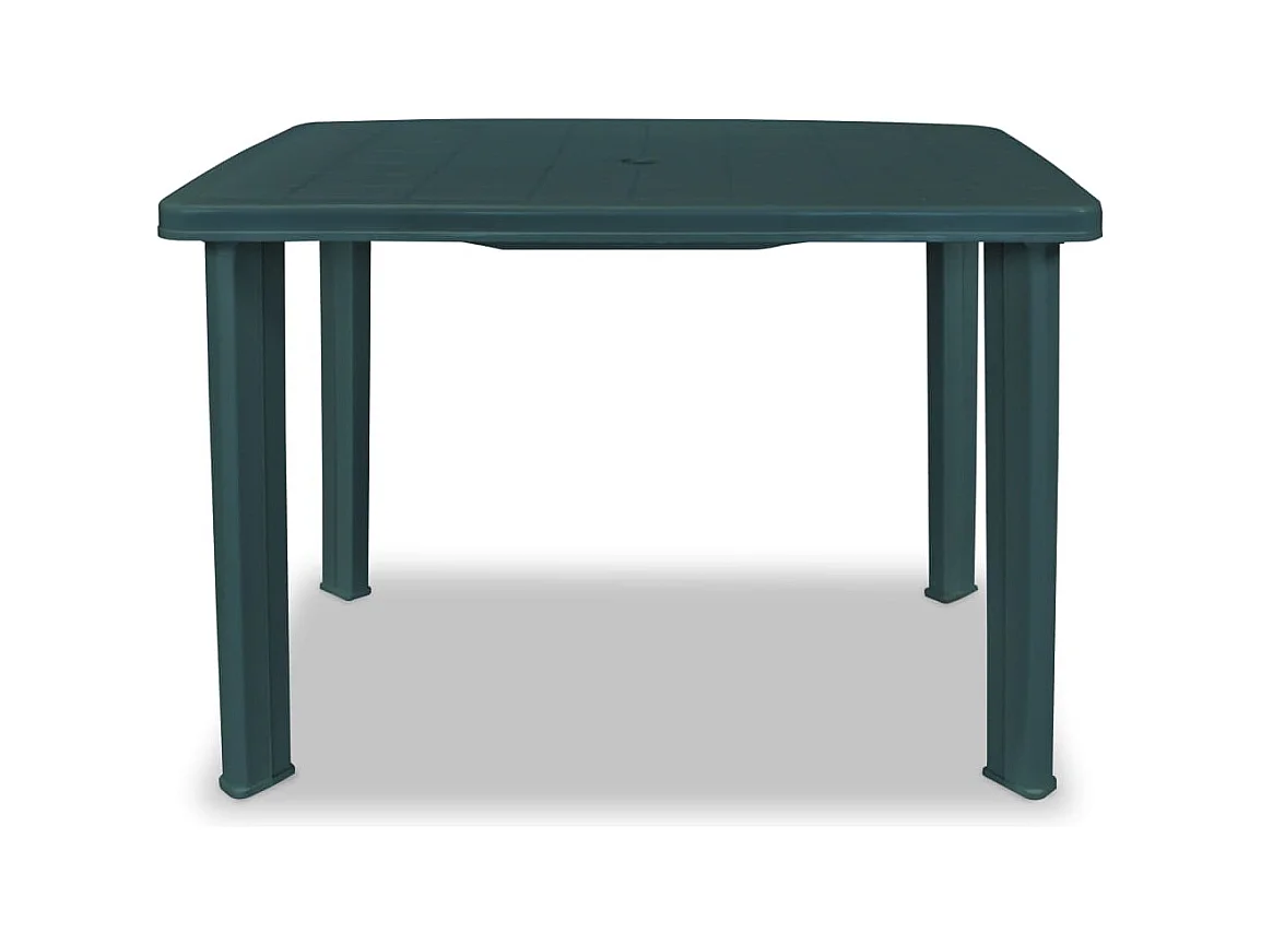 Table de jardin Vert 101 x 68 x 72 cm Plastique