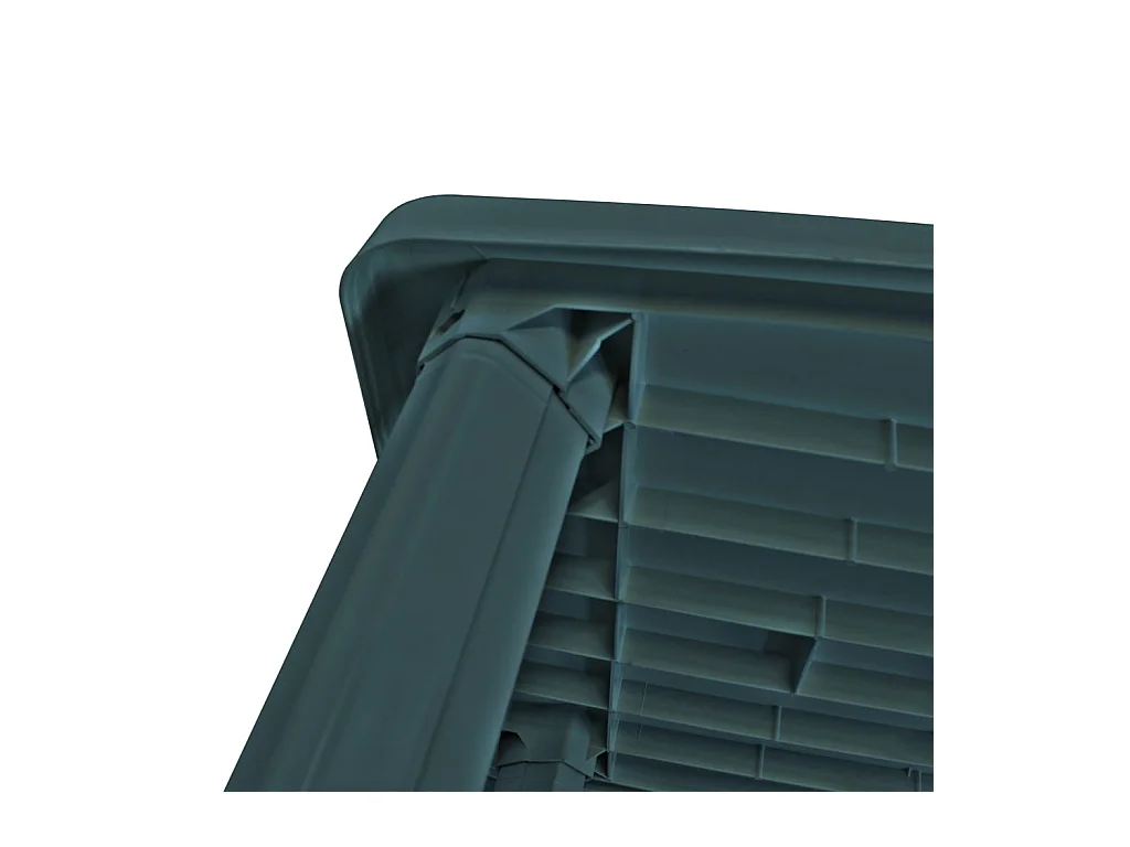 Table de jardin Vert 101 x 68 x 72 cm Plastique