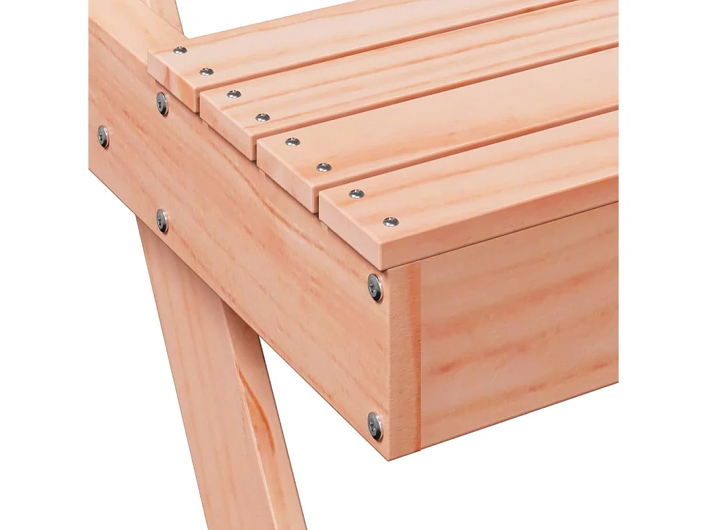 Mesa de pícnic madera maciza Douglas 105x134x75 cm