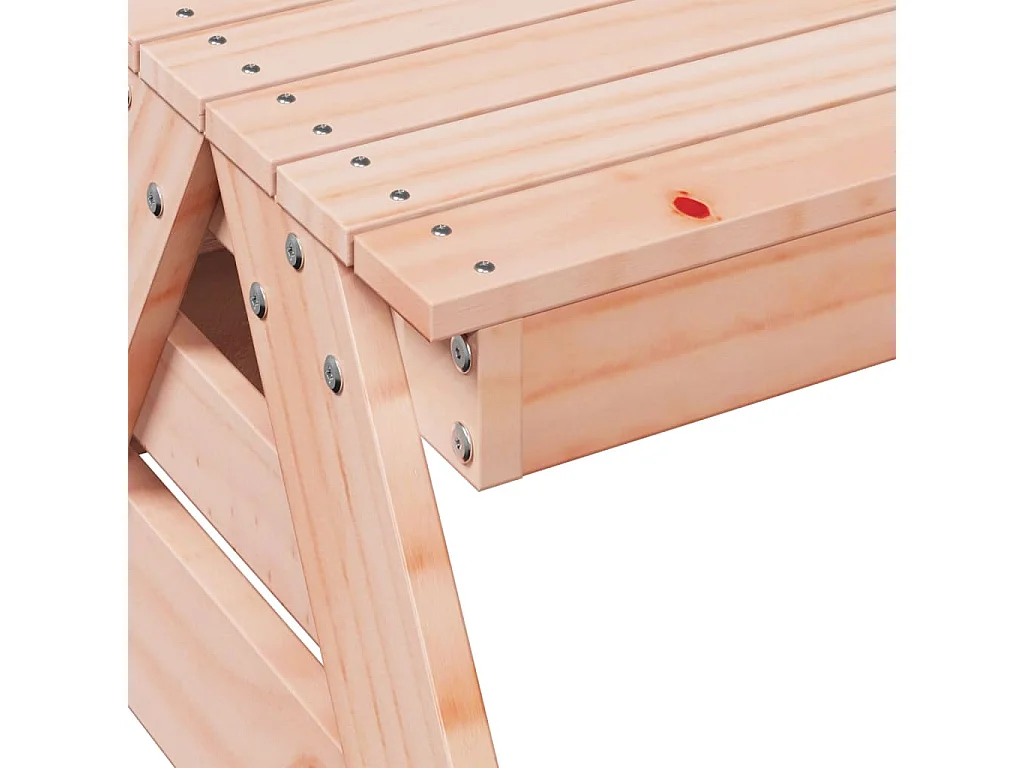 Table de pique-nique pour enfants bois massif de douglas