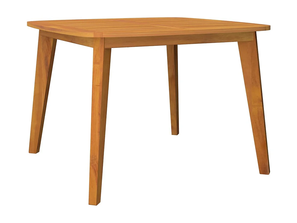Tuintafel 110x110x75 cm massief acaciahout
