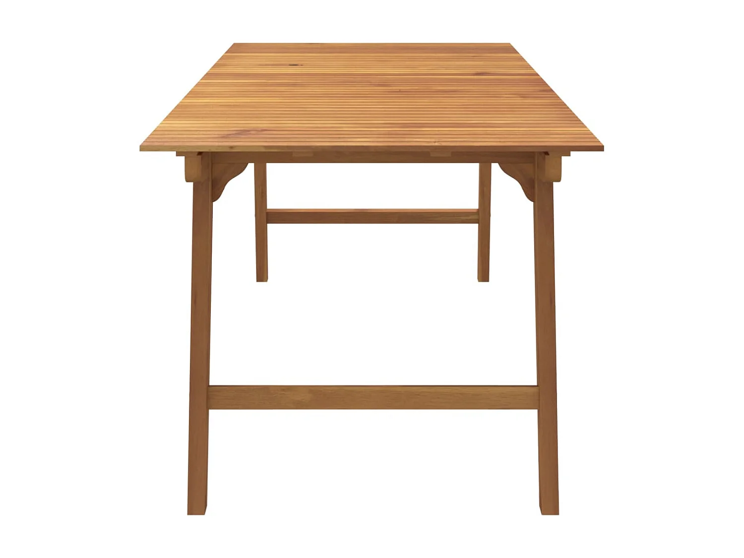 Table de jardin 200x90x75 cm Bois d'acacia solide